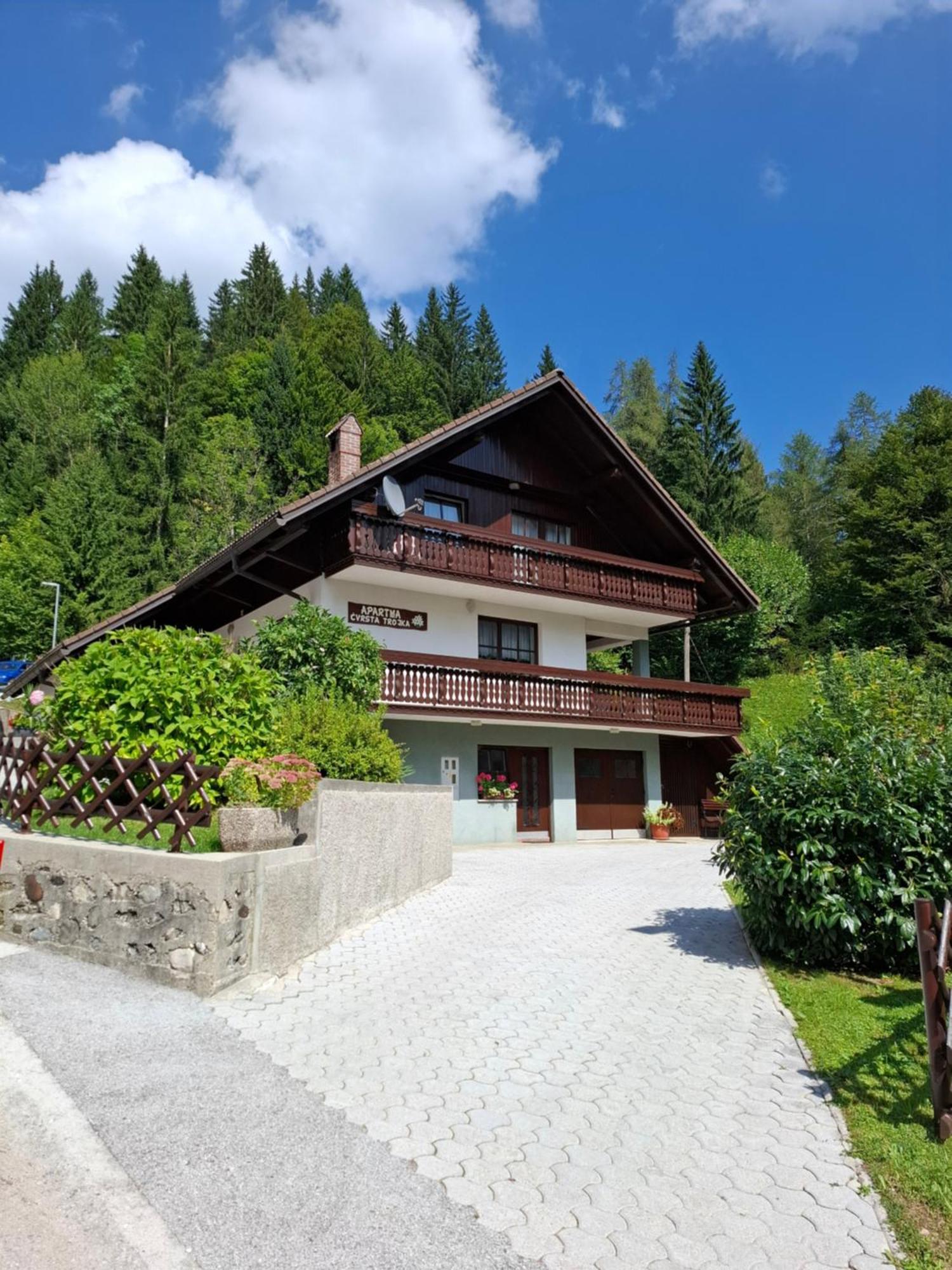 Apartma Cvrsta Trojka Jesenice Exteriér fotografie